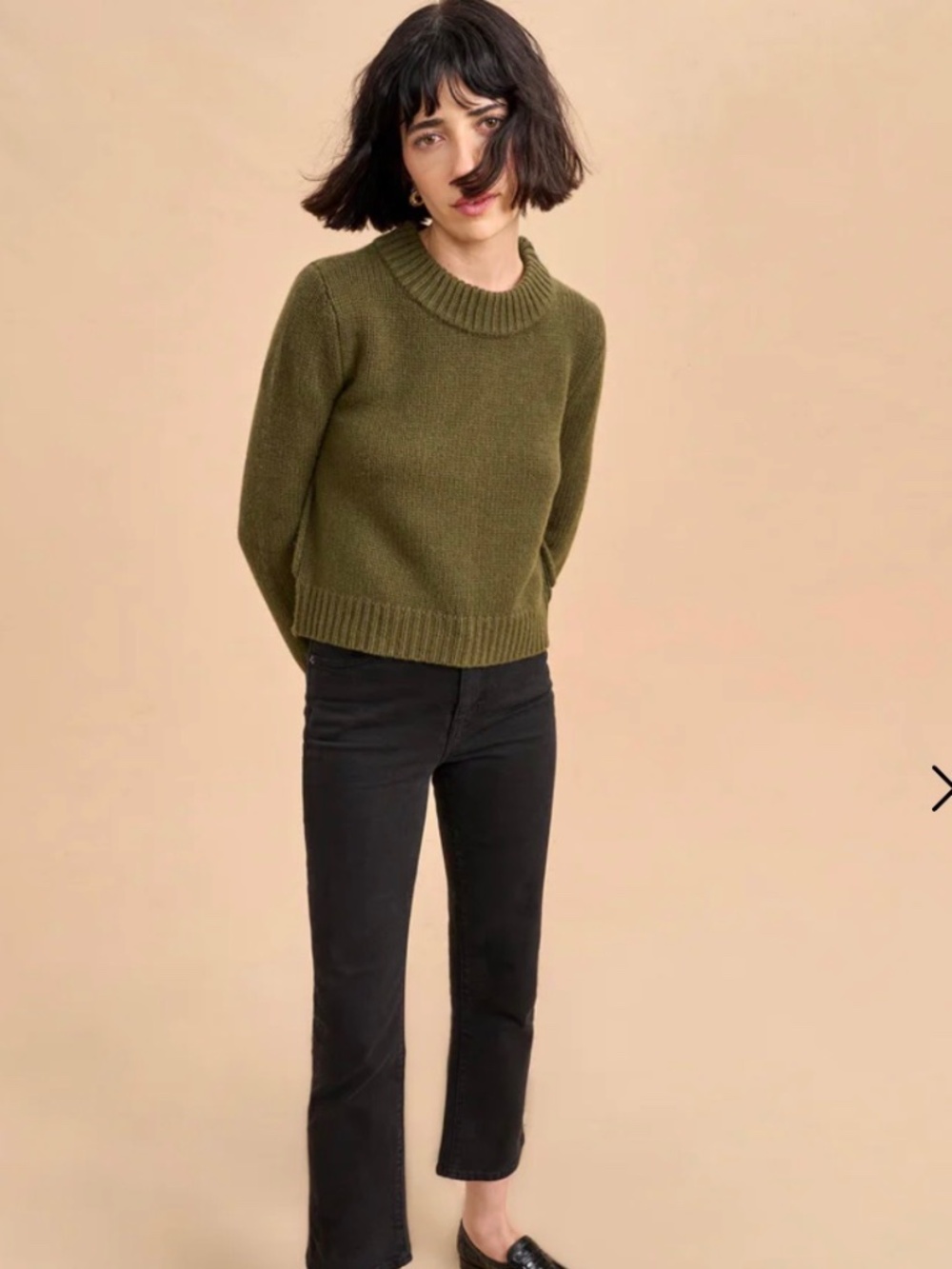 La Ligne Solid Mini Marin Sweater